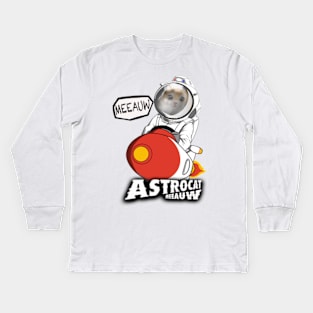 ASTROCAT-MEEAUW to The moon Kids Long Sleeve T-Shirt